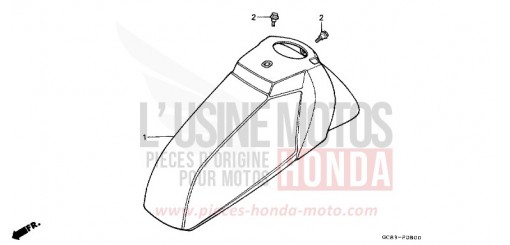 KOTFLUEGEL, VORNE NH50MSK de 1989